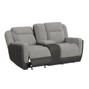 Hornet Motion Glider Loveseat with Console