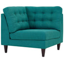 Empress Upholstered Fabric Corner Sofa