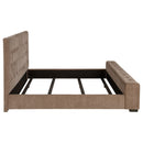 Senna Panel Bed with Bluetooth Speaker and Flame Visualizer - Michael's Discount Furniture