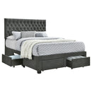 Soledad Panel Platform Storage Bed - Michael's Discount Furniture