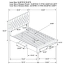 Soledad Panel Platform Storage Bed - Michael's Discount Furniture
