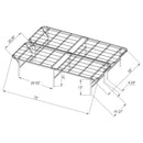 Mabel Foldable Platform Bed Frame - Michael's Discount Furniture