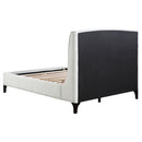 Mosby Wingback Platform Bed - Michael's Discount Furniture