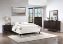 Mosby Wingback Platform Bed - Michael's Discount Furniture