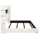 Tisdall Wingback Bed with Flame Visualizer - Michael's Discount Furniture