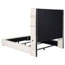 Tisdall Wingback Bed with Flame Visualizer - Michael's Discount Furniture