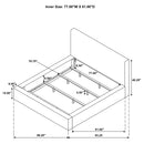 Rebecca Panel Bed - Michael's Discount Furniture