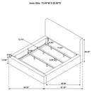 Rebecca Panel Bed - Michael's Discount Furniture