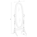 Foyet Cheval Mirror - Michael's Discount Furniture