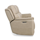 Crew Latitudes Power Reclining Sofa with Power Headrests & Lumbar - 5000004236 - Michael's Discount Furniture