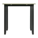 Martin 3 pc Drop Leaf Dining Set (Black Base)