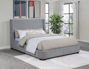 Rennes Wingback Platform Bed - Michael's Discount Furniture