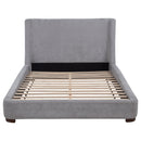 Rennes Wingback Platform Bed - Michael's Discount Furniture