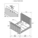 Centergrove Wingback TV Bed - Michael's Discount Furniture