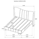 Evelyn Panel Platform Bed - Michael's Discount Furniture