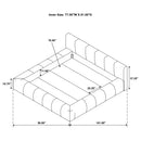 Wilshire Panel Platform Bed - Michael's Discount Furniture