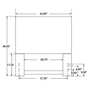 Izzy Twin Headboard - Michael's Discount Furniture