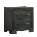 Allan Panel Bedroom Set in Black