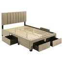 Wheatland Panel Platform Storage Bed - Michael's Discount Furniture