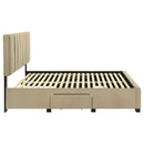 Wheatland Panel Platform Storage Bed - Michael's Discount Furniture