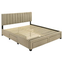 Wheatland Panel Platform Storage Bed - Michael's Discount Furniture