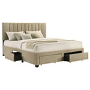 Wheatland Panel Platform Storage Bed - Michael's Discount Furniture