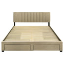 Wheatland Panel Platform Storage Bed - Michael's Discount Furniture