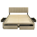 Wheatland Panel Platform Storage Bed - Michael's Discount Furniture