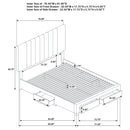 Wheatland Panel Platform Storage Bed - Michael's Discount Furniture