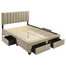 Wheatland Panel Platform Storage Bed - Michael's Discount Furniture