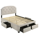 Marianna Panel Platform Storage Bed - Michael's Discount Furniture