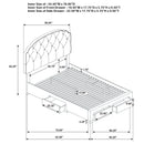 Marianna Panel Platform Storage Bed - Michael's Discount Furniture