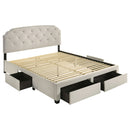 Marianna Panel Platform Storage Bed - Michael's Discount Furniture