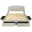 Marianna Panel Platform Storage Bed - Michael's Discount Furniture