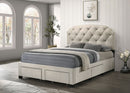 Marianna Panel Platform Storage Bed - Michael's Discount Furniture