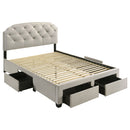 Marianna Panel Platform Storage Bed - Michael's Discount Furniture
