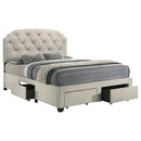 Marianna Panel Platform Storage Bed - Michael's Discount Furniture