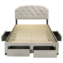 Marianna Panel Platform Storage Bed - Michael's Discount Furniture