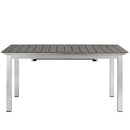 Shore Outdoor Patio Wood Dining Table