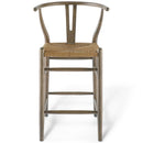 Amish Wood Counter Stool Set of 2