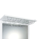 Wendolyn Wine Cabinet with Light in Glossy White