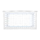 Alana Crib with Guardrails in White