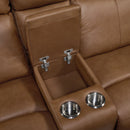 Mustang P3 Loveseat with Console in Aline