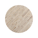 (D680-30) Callista- Round Dining Table- Beach/Natural