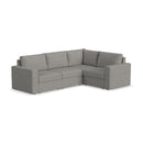 Flex 4-Seat Sectional with Wide Arm - 5000003483 - Michael's Discount Furniture