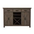 Yellowstone Server in Medium Brown