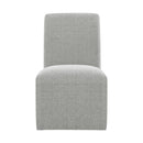 Nero Dining Side Chair (2 per carton) W/Grey Fabric