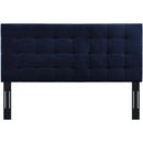 Paisley Tufted Twin Upholstered Performance Velvet Headboard
