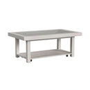 Avalanche 3PC Occasional Table Set in Antique White-Coffee Table, End Table & Sofa Table
