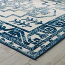 Reflect Nyssa Distressed Geometric Southwestern Aztec 8x10 Indoor/Outdoor Area Rug